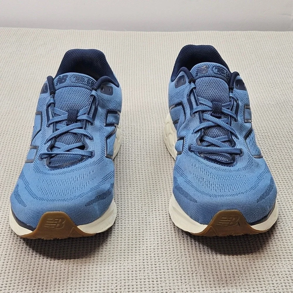 New Balance Fresh Foam 680v8 Mens Blue Running Shoes M680CS8 Size 13 2E Wide